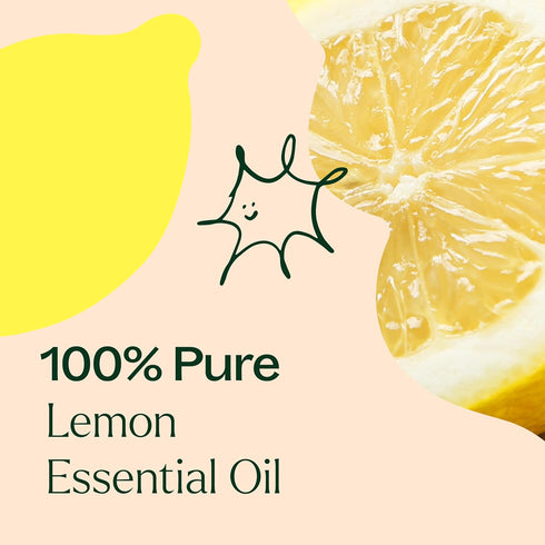Plant Therapy Lemon Essential Oil, 100 mL (3.3 oz), 100% Pure, Natural Aromatherapy
