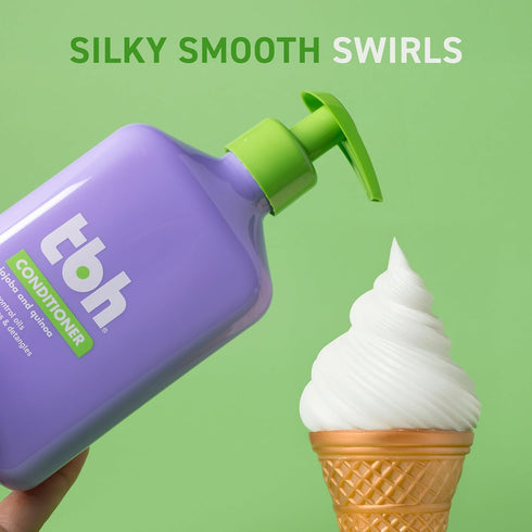 TBH Teen & Kids Conditioner, Lightweight Hydrating Hair Conditioner for All Hair Types - 12 oz