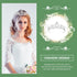 Lurrose Star Shaped Rhinestone Crowns, Bridal Tiaras Headpiece for Wedding Ceremony Party