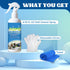 Multipurpose Wall Cleaner Spray Mold Stain Cleaner for Home Surfaces Bathrooms, Kitchens, Showers, Basements & Outdoor