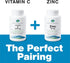 2 Pack Earth's Splendor Vitamin C 1000 mg Dietary Supplement for Immune Support (100 Caplets, 3+ Month Supply)