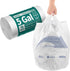 Small Trash Bags with Handles - Ocean Plastic Upcycling - Plastic Garbage
