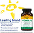 Country Life Vitamin D3 5000 IU for Immune and Bone Health, Sustainable Source from Lanolin, Various Strengths