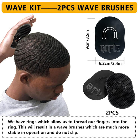 Wave Pomade for Men, Strong Hold Hair Cream for 360 Wave Training, Moisture, Control, and Silky Shine