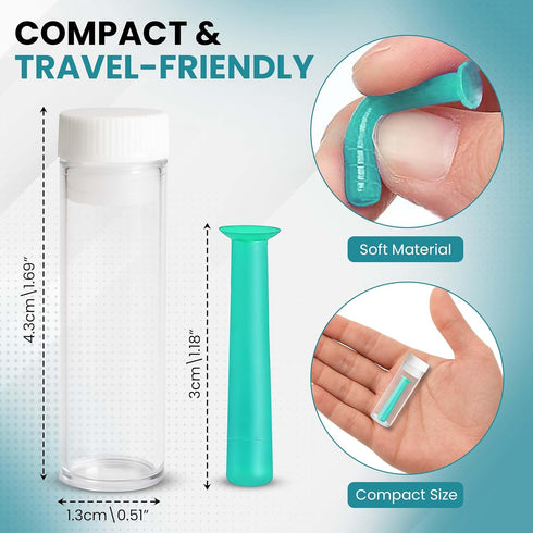 Soft Contact Lens Inserter Remover, Green, 1pc for Monthly and Daily Lenses