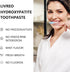 LIVREO Set 4 Pack 7.5% (4) Hydroxyapatite Toothpaste for Enamel Protection and Tooth Strengthening, Gentle