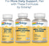 Solaray Calcium Magnesium Citrate 1:1 Ratio, Healthy Bones, Teeth, Muscle & Nervous System Support (30 Serv, 180