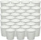 ZUNOXAZ Disposable White Paper Mouthwash Cups 1.7Oz (50Ml) 100pcs Small Bathroom Drinking Cups
