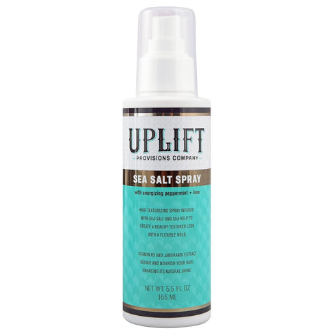 Uplift Provisions Company Sea Salt Spray, Versatile Texture Spray for Hair, 5.5 oz for Beach Waves and Volume