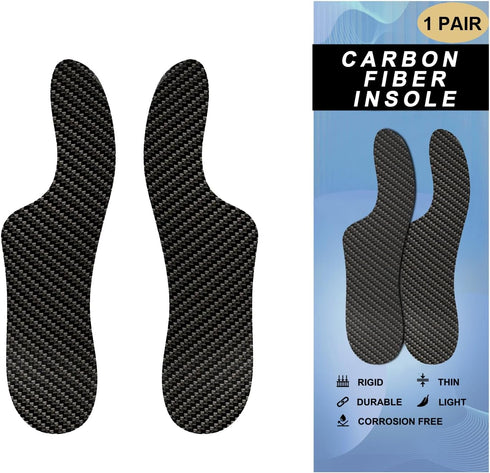 Carbon Fiber Insole, Morton's Extension Orthotic, 1 Pair Rigid Orthotic Shoe Insert for Pain Relief Recovery