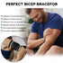 Bicep Tendonitis Brace for Pain Relief, Sleeve for Muscle Strains Recovery, Upper Arm Brace for Rehab (X-Large, 1Pair)