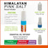 Natural Solution Himalayan Pink Salt Nasal Inhaler Aromatherapy with Essential Oils, 3 Pack for Breathing Relief