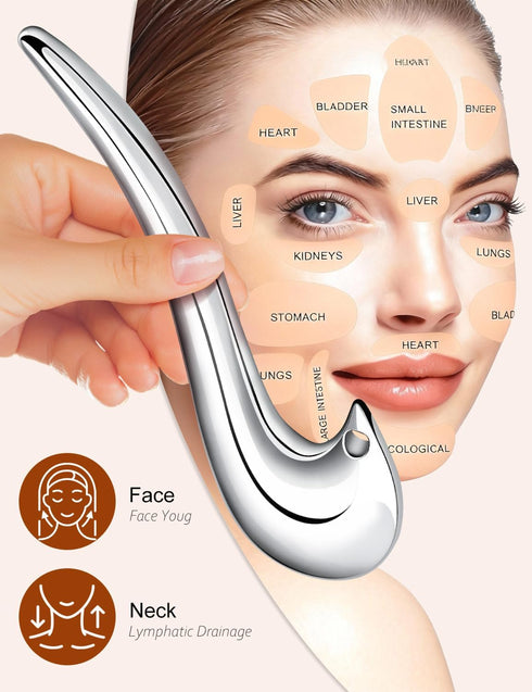 ideayard Trigger Point Massage Tools, Acupuncture Pen Massager Tool for Deep Tissue, Dual-Ended Fascia Release Tool