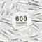 Dental Floss Picks Individually Wrapped, Travel Dental Floss, Unflavored Flossers, Disposable (600 Count)