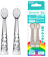 BabySmile Replacement Brush Heads for Kids Sonic Electric Toothbrush, 2 Counts, Ultra Soft, Ages 0-2