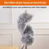 Newliton Microfiber Feather Duster for Cleaning High Ceiling Fans - 30'' to 100'' Telescoping Extension Pole Duster