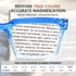 Eyekepper Design Oversized Reading Glasses for Women - Fashionable Readers - Blue +4.00