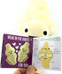 I Heart Guts Knee Joint Plush - Kneed for Speed - Knee Joint Stuffed Pillow Toy Bone, Knee Surgery Gifts - Doctors