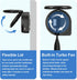 UV Toothbrush Sanitizer Holder, Portable Cleaner Case with Fan Drying, Rechargeable, Fits Most Electric & Manual