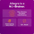 Allegra Children's 12-Hour Allergy Relief Liquid, 30 mg Fexofenadine HCI, Berry Flavor, 4 oz