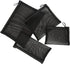 Patu Zipper Mesh Bags, Pack of 4 (S/M/L & Long Pouch) for Beauty Makeup Cosmetic Accessories Organizer