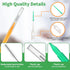 60Pcs Interdental Brush Set, 20Pcs Tooth Flossing Head for Oral Hygiene with 40pcs Disposable Braces Flossers