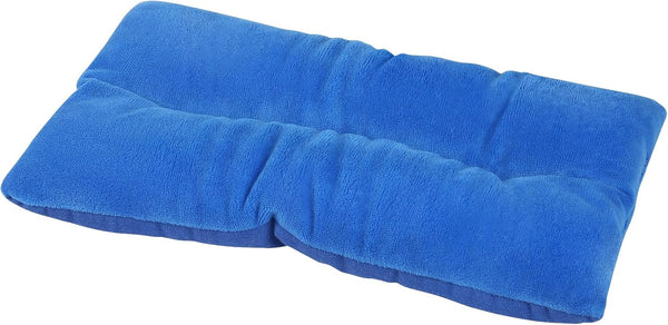 Atsuwell Microwave Heating Pad for Pain Relief, Moist Heat Pack for Cramps, Neck, Shoulders, Back Pain (Blue)