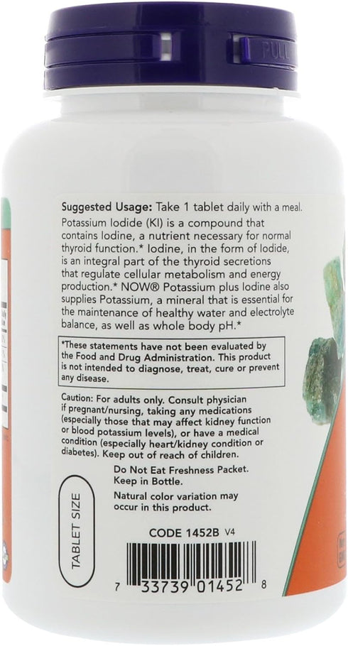 Potassium Plus Iodine, 180 Tablets
