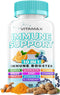 10-in-1 Immune System Support Booster - Elderberry, D3, Selenium, Quercetin, Zinc, Vitamin C & More - 60 Count