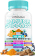 10-in-1 Immune System Support Booster - Elderberry, D3, Selenium, Quercetin, Zinc, Vitamin C & More - 60 Count