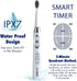 Solo Electric Toothbrush with 10 Brush Heads + 1 Interdental, Charcoal Bristles, Rechargeable, 3 Brush Modes