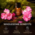 Set Set 2x0.34 oz Neroli Essential Oil for Diffuser & Egyptian Geranium Essential Oil for Skin - Aromatherapy Grade