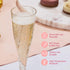 Prestee 24 Plastic Champagne Flutes, Gold Disposable Mimosa Flute for Party Supplies, Wedding, Shower