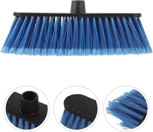 GLEAVI Plastic Indoor Broom Supplies for Sweeping, House Brooms, Garden Broom Parts, Crevice Brush