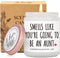 LLTAYQZ Pregnancy Announcement Scented Candle Gift for New Aunt First Time, Smells Like