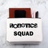Robotics Squad Cosmetic Bag Gift for Robots Lover, Robot Gear Toy Makeup Bag