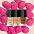 wet n wild Double Tap Makeup Sponge Set, Foundation Blending Beauty Sponge for Liquid, Cream, and Powder