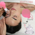 okmaba 4PCS Set, Glass Facial Cupping Anti Aging Face Cupping Cups for Face & Neck Lift, Glowing Skin - Rejuvenation
