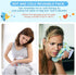 Nuanchu 3 Pieces Ice Bags for Injuries - Reusable Hot Cold Water Bag, 6, 9, 10 Inches for Pain Relief