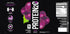 Protein2o 15g Whey Protein Isolate Infused Water, Sugar Free, Harvest Grape, 16.9 oz Bottle (Pack of 12)