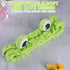 Green Frog Eye Elastic Headband - 1 Pack, Fun Gifts for Women, Spa & Skincare Headband for Makeup & Face Wash