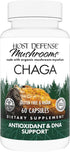 Host Defense Chaga Capsules - Immune System Support Supplement - Chaga Mushroom