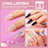 Makartt 3D Clear Spider Gel for Nail Art, Elastic Gel Nail Paint for Drawing, Soak Off UV LED Gel Polish for DIY Nail