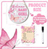 MUZRUYOU Set, Baby Announcement Sign, "Hello World" and "Welcome Baby Girl" Wood Perfect for Hospital Birth Photos