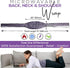 Microwave Heating Pad for Lower Back Pain Relief, 20" x 8", Cordless Moist Heat Therapy