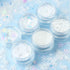 Christmas Nail Glitter Sequins White Nail Glitter Powder 3D Snowflakes for Acrylic Nails Art Decorations DIY