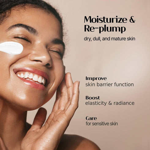 Ultra Moisturizing Derma Facial Cream - 2EA - Deep Hydrating Moisturizer, EWG Verified, Non-Sticky, Unscented