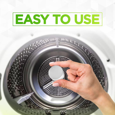 Heavy Duty Washing Machine Cleaner and Descaler, Deep Cleaning Tablets for Front Load or Top Load Washer (12 Pack)