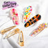 LEOBRO Gold Hair Clips - 50PCS Alligator Barrettes for Women, Girls, Crafts, DIY Hair Bows
