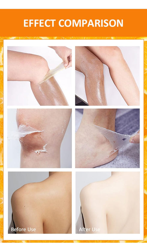 Orange Peeling Lotion, Vitamin C Peel Off Mask for Skin Exfoliation, 100ML/3.4 FLOZ (1PCS)